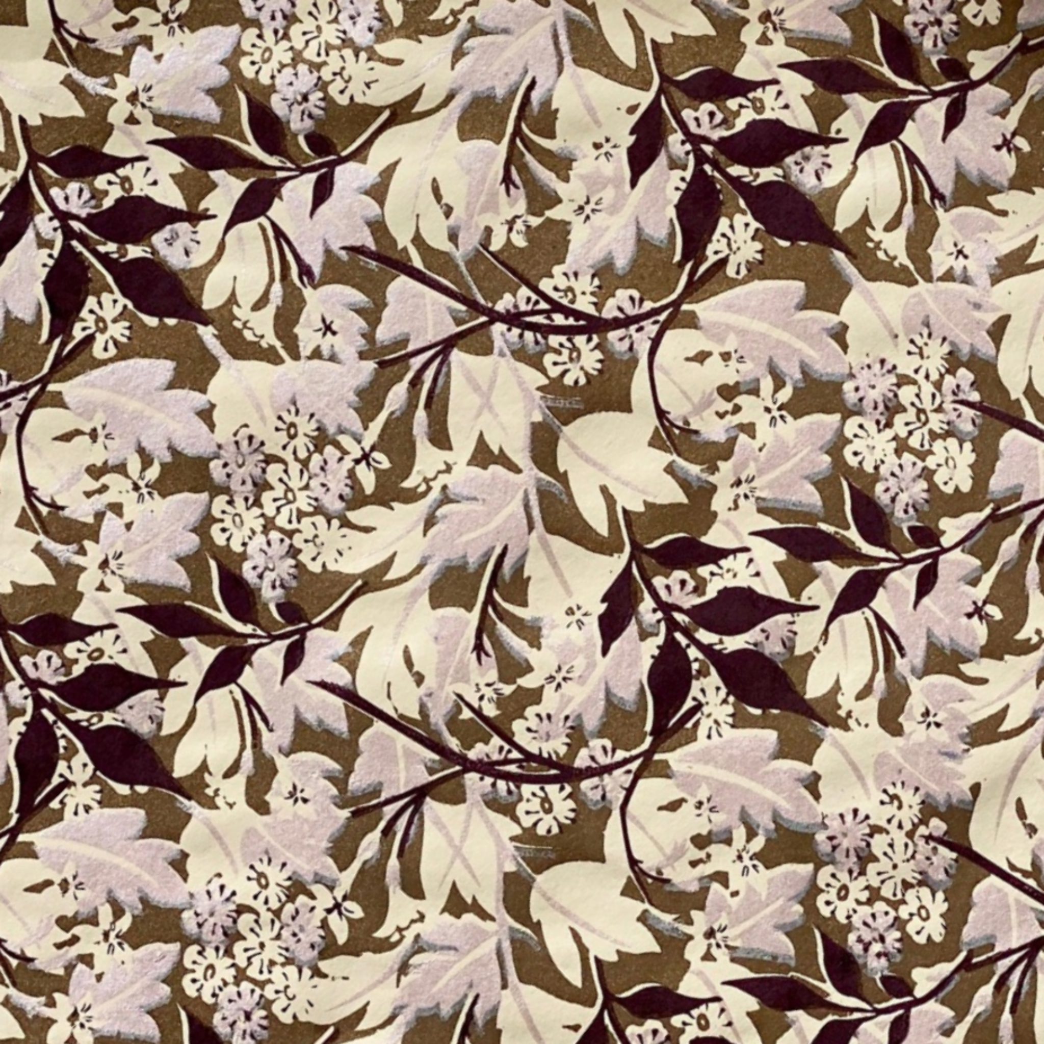 Floral Handmade Paper Gift Wrap Sheet Design Detail