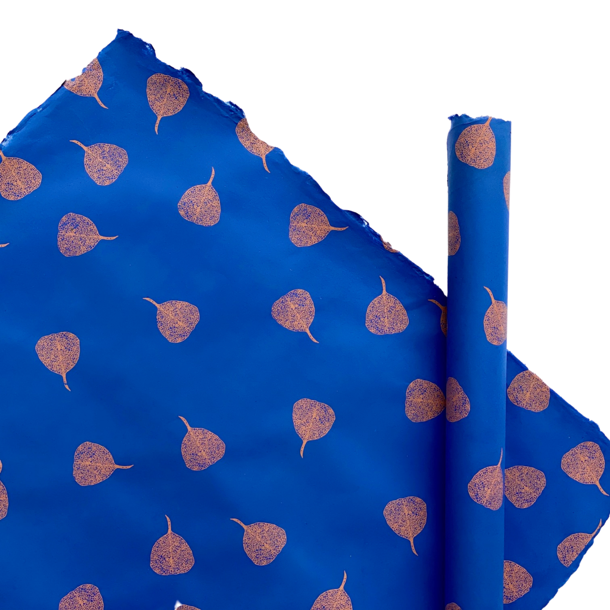 Gold Leaf Handmade Paper Gift Wrap Sheet