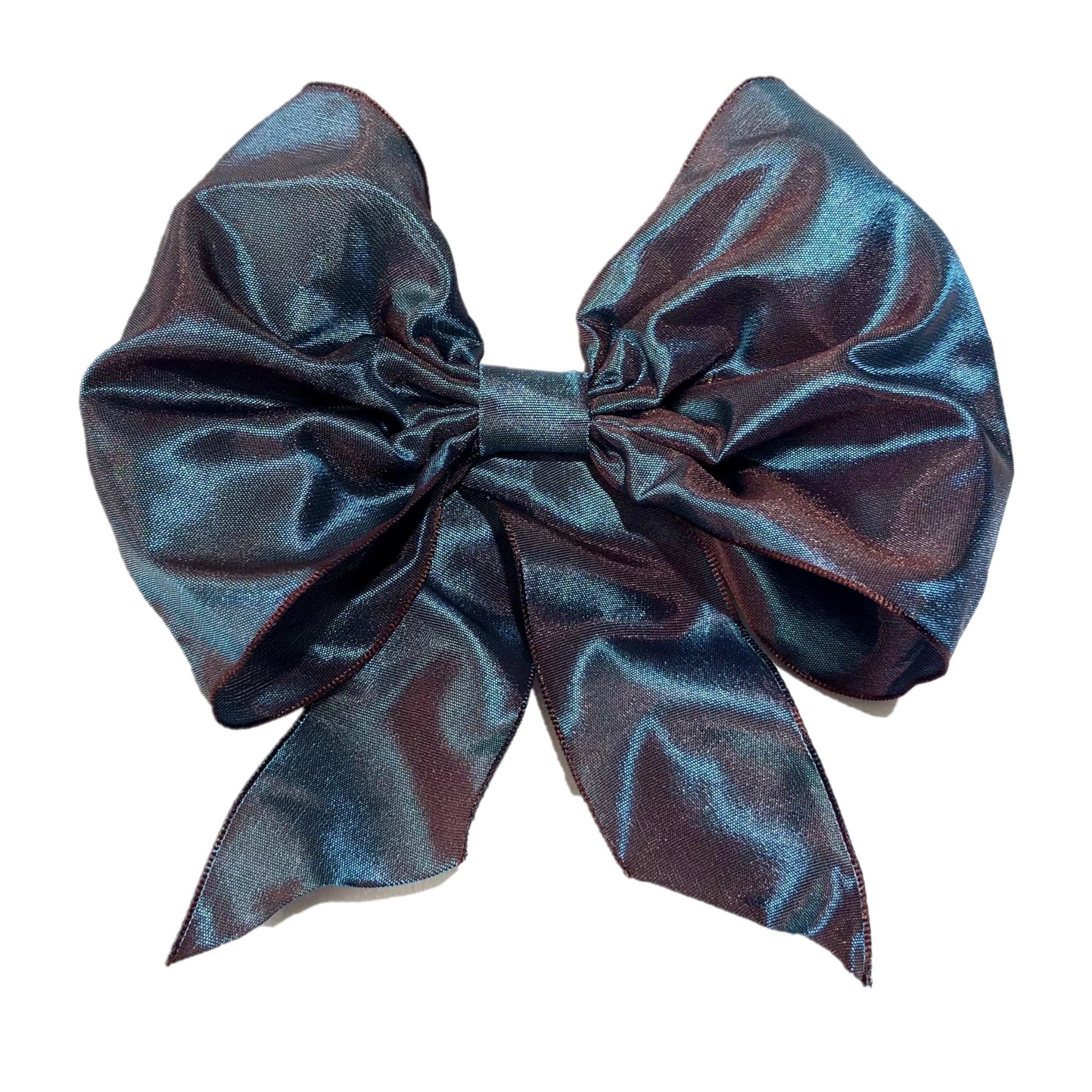 Blue Bow Gift Topper